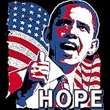Obama~hope, Lights/Darks Adult T-Shirt
