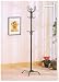 “Spider” Coat Rack in Satin Black – Coaster