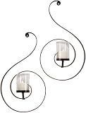 Forte Sconces 26"h X 14.5"w Dark Brown