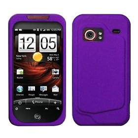 Purple Silicone Case / Skin / Cover for HTC Droid Incredible ADR6300