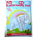 Kids Create: A4 Drawing Pastel Assorted Colours Paper Pad
