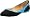 Nine West Women's Superfly Flat,Black/Blue Canvas,5 M US
