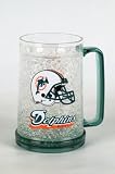 Miami Dolphins NFL Crystal Freezer Mug