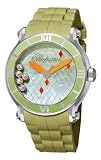 Chopard Women's 288524-3003 Happy Sport Green Dial Watch