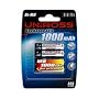 Uniross AAA 1000mAh (4)Rechargeable Battery Ni-Mh