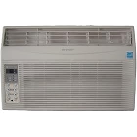 Sharp AFS80NX 8,000 BTU Room Air Conditioner with Electronic Controls, 4-Way Air... by Sharp