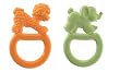 Vulli Vanilla Flavored Ring Teether, 2 Pack,Colors May Vary