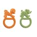 Vulli 2 Pack Vanilla Flavored Ring Teethe, Colors May Vary