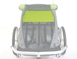 Croozer Fahrradanhänger Sonnensegel für Kinderanhänger grün