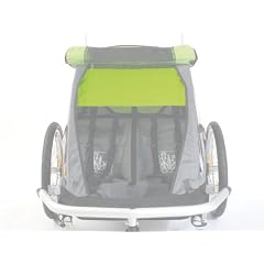 Croozer Fahrradanh�nger Sonnensegel f�r Kinderanh�nger gr�n