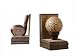 CBK Home Golf Club and Ball Bookends, Antique Bronze Finish, Set of 2