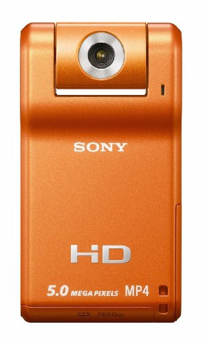 Sony MHS-PM1 Webbie HD-Schnappschuss Camcorder orange