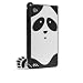 Case-Mate iPhone 4 CREATURES: Xing Panda Case, Black クリーチャーズ パンダ 星星 (シンシン) シリコン ケース CM016359