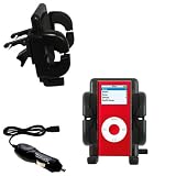 Apple iPod Nano 8GB Auto Vent Holder with Car Charger - Uses Gomadic TipExchange