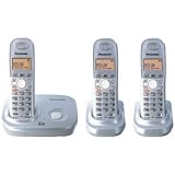 Panasonic Dect 6.0 Expandable Digital Cordless Phone - 3 Handset System (KX-TG6313S)