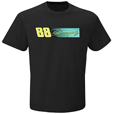 Dale Earnhardt Jr. NASCAR Mountain Dew Baja Blast Graphic T-Shirt-Black