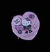 Japanese Sanrio Heart Shaped Magic Towel Tablet (Hello Kitty)