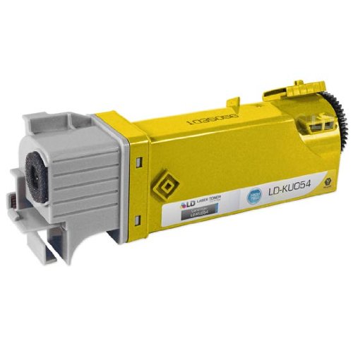 LD Compatible Dell KU054 (310-9062) Yellow Toner Cartridge for Dell 1320c / 1320 Color Laser Printerthumbnail