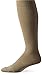 JOBST Men's Dress Knee High 8-15 Closed Toe Socks, Khaki, Medium