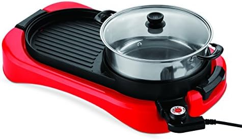 Environmental and Mulitfunctional Electric Grill BBQ Grill and Teppanyaki Grill Set of 2