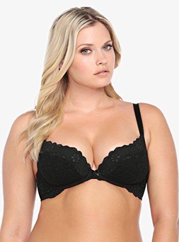 Lace Push-Up Plunge Bra