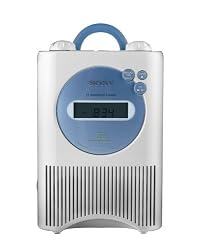 Sony ICF-CD73W AM/FM/Weather Shower CD Clock Radio (White)