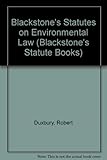 Blackstone's statutes on environmental law