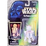 Star Wars The Power of the Force Action Figure - R5-D4 - Green Card
with Hologram Picture