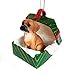 Puggle Gift Box Christmas Ornament Brown - DELIGHTFUL!