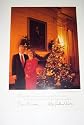 Bill and Hillary Clinton 1993 Christmas in the White House Poster
