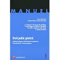 Droit public g�n�ral : Institutions politiques, administratives et europ�ennes, Droit administratif, Finances publiques