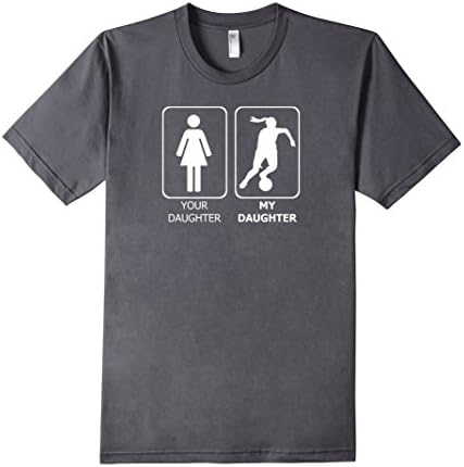 Men's My Daughter Plays Basketball | Mom or Dad Basketball T Shirt 2XL Asphalt
