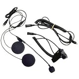 MIDLAND AVP-H1 OPEN FACE HELMET HEADSET W/ BOOM MIC