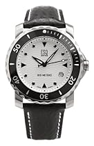 ESQ by Movado Men's Submersible Black Leather Watch #07301136