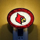 Louisville Cardinals Memory Company Art Glass Night Light NCAA College Athletics Fan Shop Sports Team Merchandise