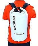 SKORCH Waterproof Backpack Dry Bag 30 litres with Padded Shoulder Straps. Durable Watertight Sack for Your Gear and Valuables (Clothing, Kit, Food, Camera, Phone, Wallet, Wetsuit) for the Active Outdoors Lifestyle - PicnIc, Kayaking, Boating, Sailing, Scuba Diving, Skiing, Swimming, Paddle boarding or Camping. Easy Water Seal Fastening and Simple Wipe to Clean Maintenance.