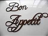 IMAGE OF Bon Appetit Words Large Metal Wall Art Home Decor 19