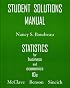 Student's Solutions Manual for Statistics for Business & Economics