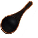 Coffee Scoop USA In Flame-Blackened Wild Cherry Wood (CSB) by Jonathan Spoons