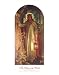 The Light of the World by William Holman Hunt. Size 11.20 inches width by 22.45 inches height. High Quality Art Poster Print