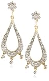 10k White or Yellow Gold Diamond Dangle Earrings (1/4 cttw, I-J Color, I3 Clarity)