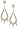 10k Yellow Gold Diamond Dangle Earrings (1/4 cttw, I-J Color, I3 Clarity)