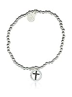 Alexandra Plata Pulsera Bolitas