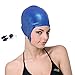 #1 Rated Swim Cap On Amazon - 2016 Atelic® Best Swimming Cap Comfortable Silicone Cap with Full ear protection for Hair and Nose Clip
