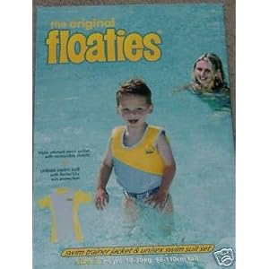 Floaties Swim Trainer Jacket & Unisex Swim Suit Set - Size 3 ( 3-6 years 18-30kg 98-110cm tall )