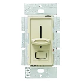 Click here to buy Lutron Electronics Skylark Dimmer with Night Light, Ivory #S600PNLH-IV by Lutron.