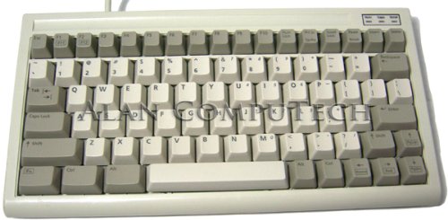 Cover image : Fentek Mini Keyboard with Full Sized Keys - Keyboard - PS/2 - black