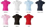 Fruit of the Loom - Damen Polo-Shirt  Lady-Fit Rib Polo 
