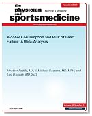 Alcohol Consumption and Risk of Heart Failure: A Meta-Analysis (The Physician and Sportsmedicine)