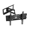 Wandhalterung R23 LCD TV SCHWENKBAR NEIGBAR WANDHALTER PLASMA FERNSEHER ca. 58 - 165cm + 22 30 32 37 40 42 46 50 55 60 65 Zoll + passend fuer TVs - SAMSUNG TOSHIBA THOMSON ACER LG PHILIPS SONY MEDION PANASONIC mit VESA 200x200 400x400 500x300 +++ UNIVERSAL F�R ANDERE TV-HERSTELLER +++ ULTRA-SLIM VARIANTE *** Wandabstand NUR 107 mm ***